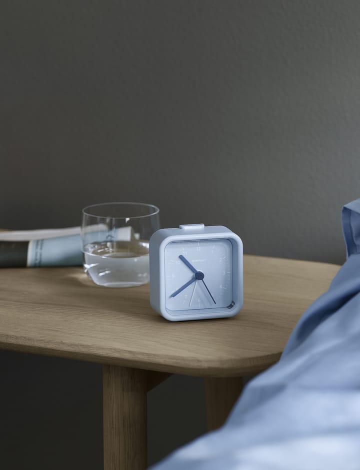 Okiru herätyskello, Light blue Stelton