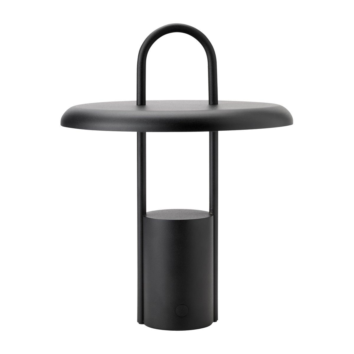 Stelton Pier LED-valaisin kannettava 25 cm Black | Skandinaavinen Sisustus | Pöytävalaisimet | Musta