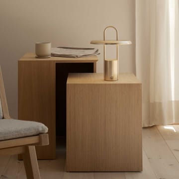 Pier LED-valaisin kannettava 25 cm - Brass - Stelton