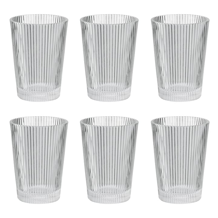 Pilastro juomalasi, 6-pakkaus - 33 cl - Stelton