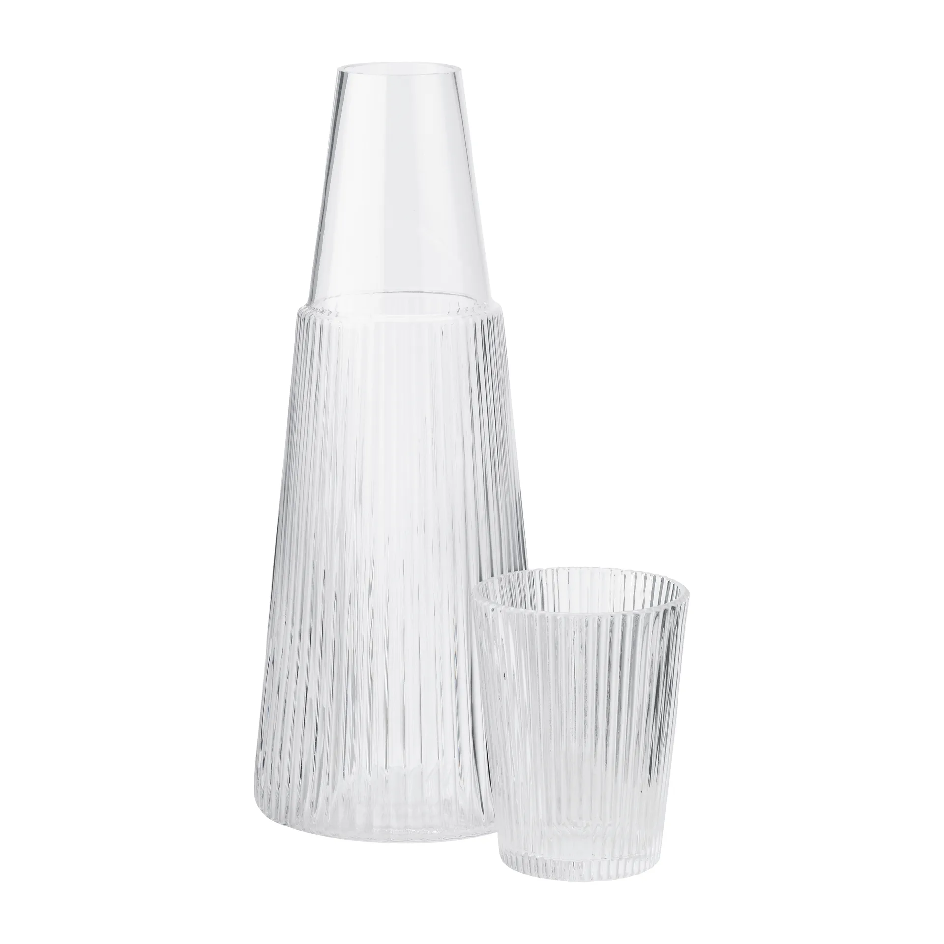 Pilastro karahvi ja juomalasi, Clear Stelton