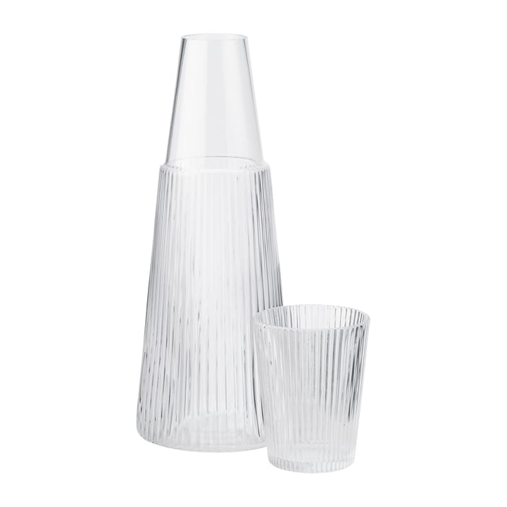 Pilastro karahvi ja juomalasi - Clear - Stelton