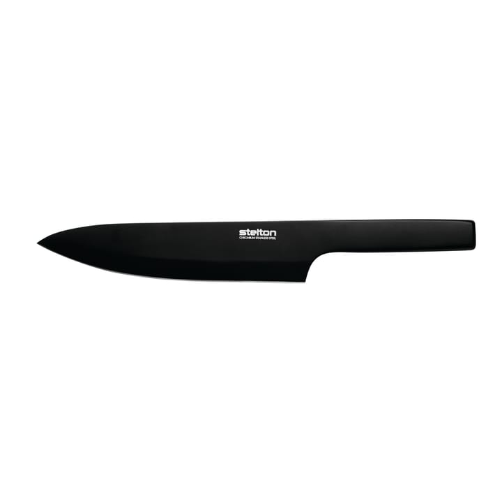 Pure Black veitset - suuri keittiöveitsi - Stelton