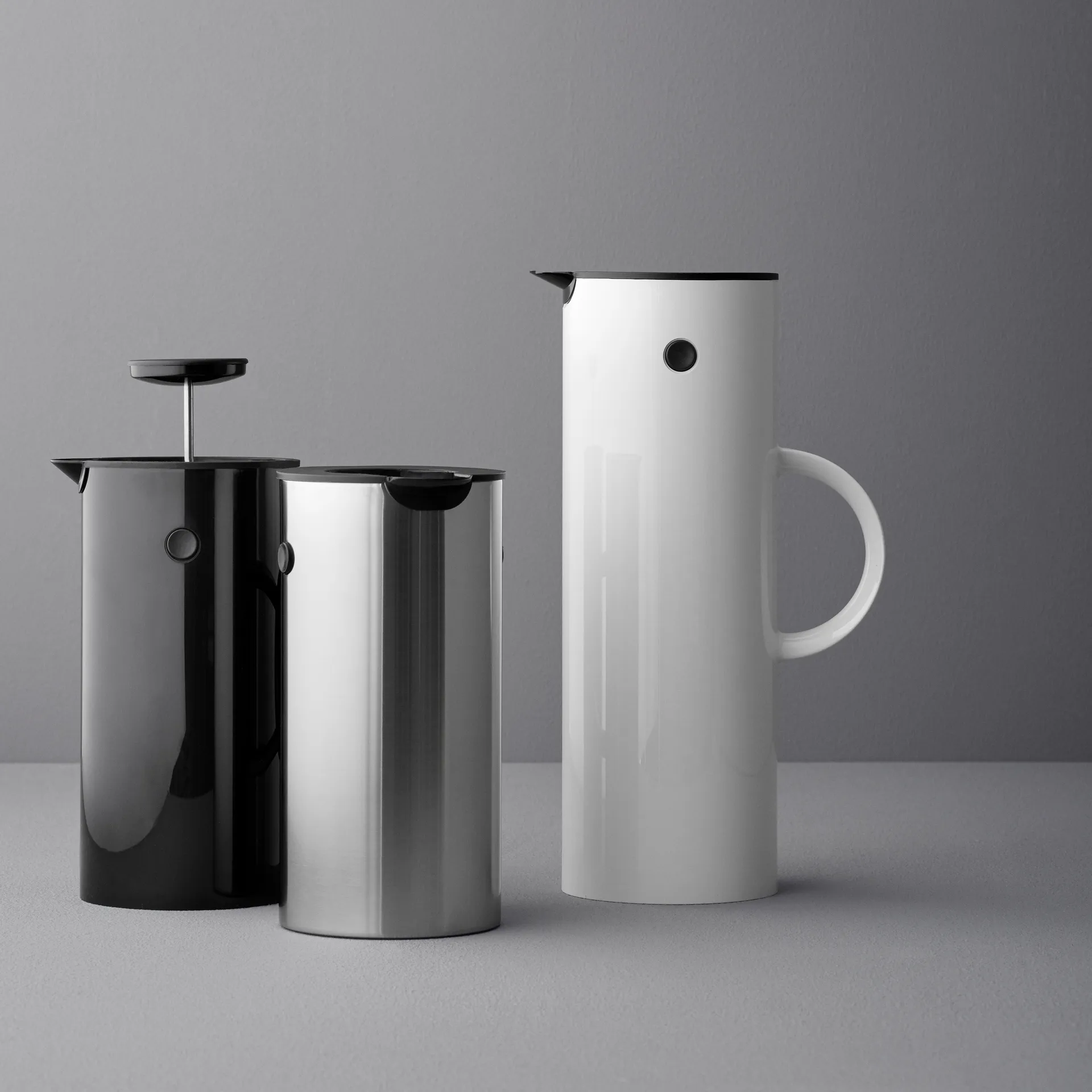 Stelton termoskannu EM77 1 l, valkoinen Stelton