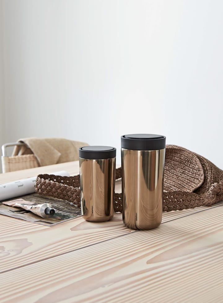 To Go Click muki 0,4 l, Dark gold Stelton