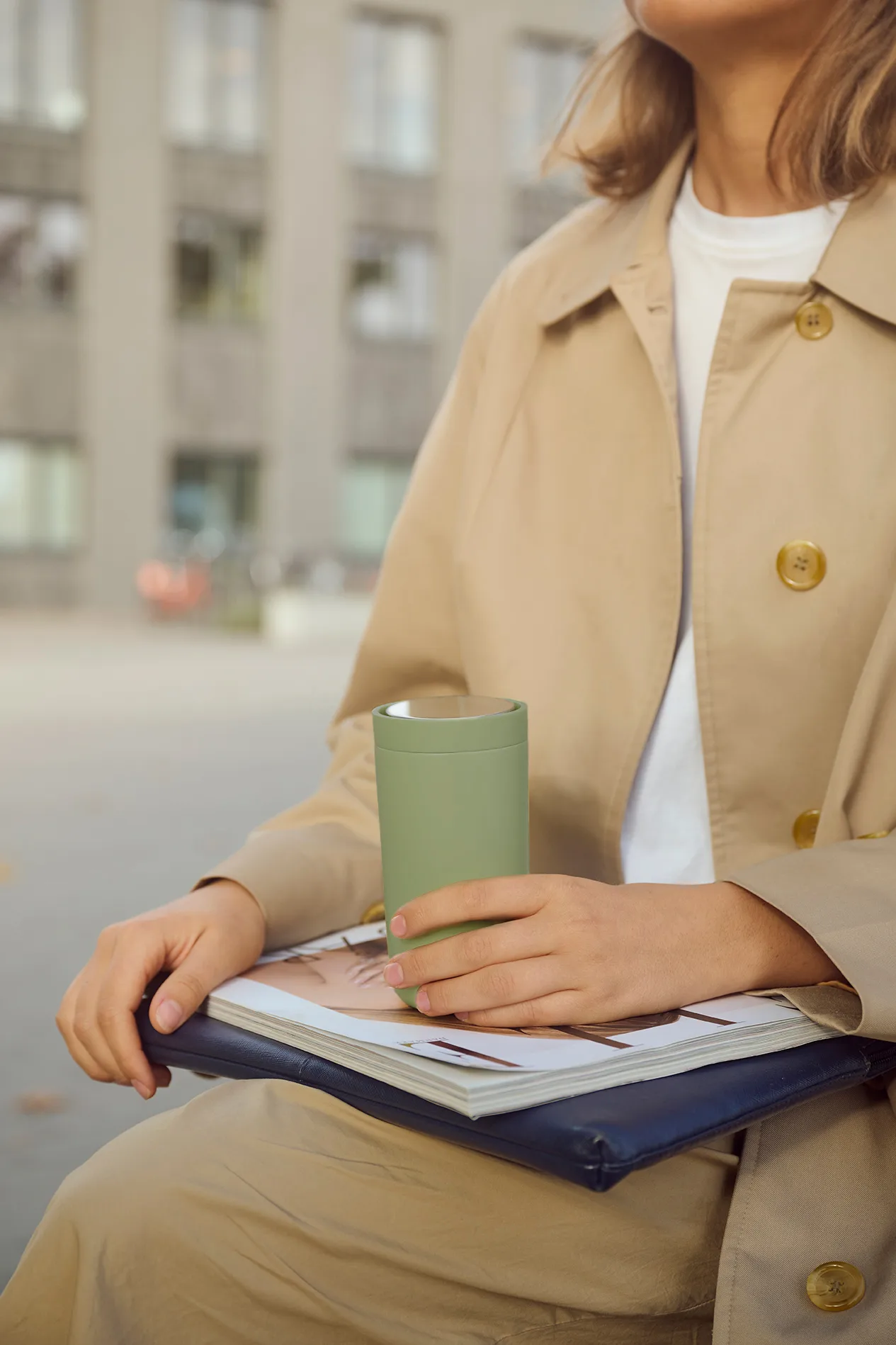 To Go Click muki 0,4 l, Pehmeä saniaisenvihreä Stelton