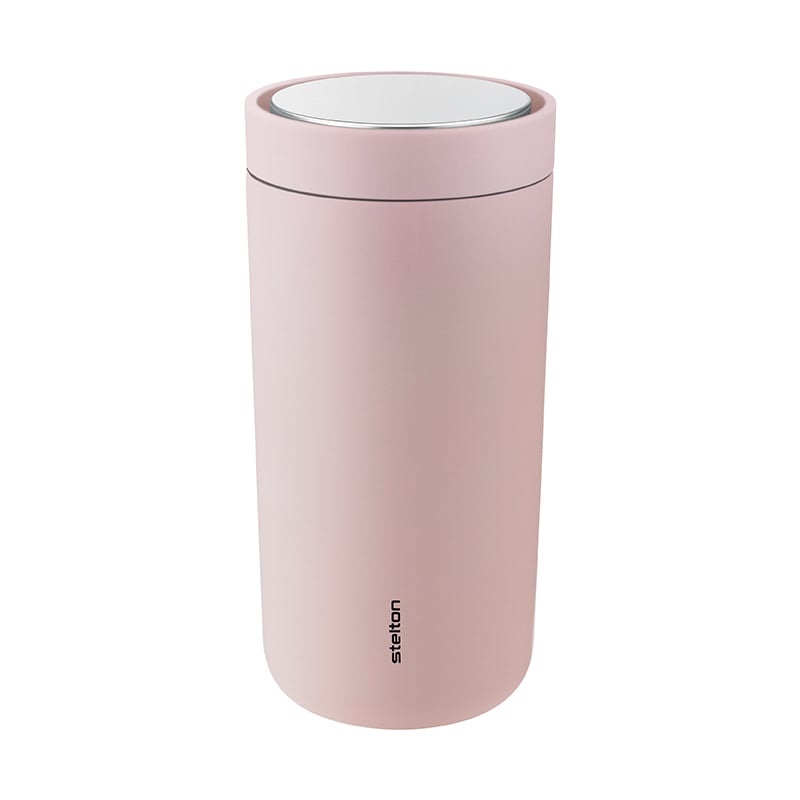 Stelton To Go Click muki 0,4 l Soft rose | Skandinaavinen Sisustus | Termosmukit | Vaaleanpunainen