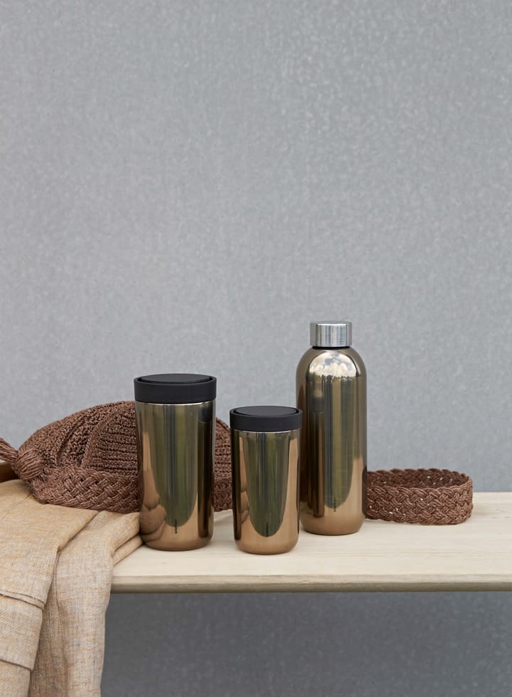 To Go Click muki 20 cl, Dark gold Stelton