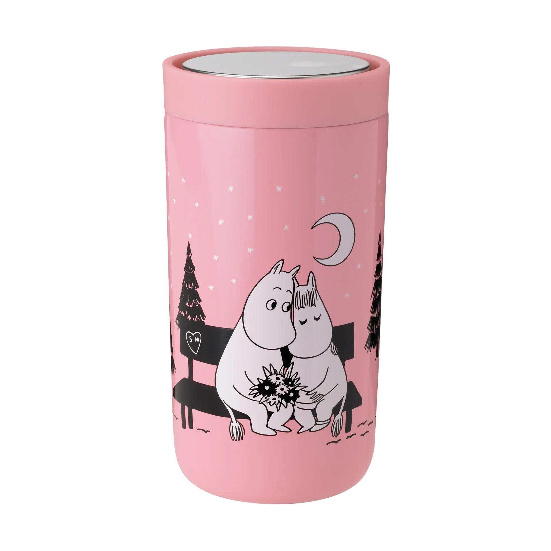 To Go Click Mumin muki 0,2 l, Rakastan sinua Stelton