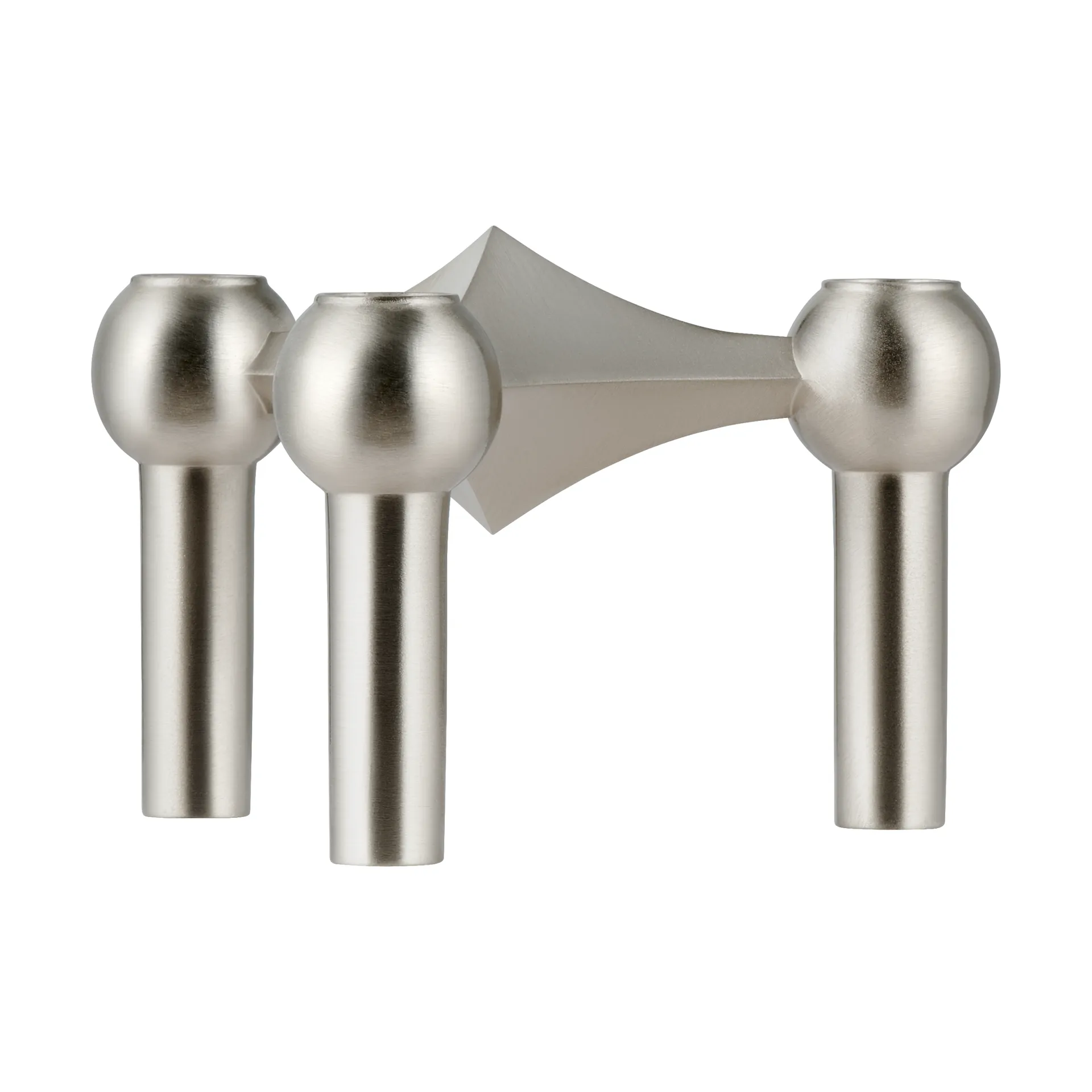 Nagel kynttilänjalka, Harjattu kromi STOFF