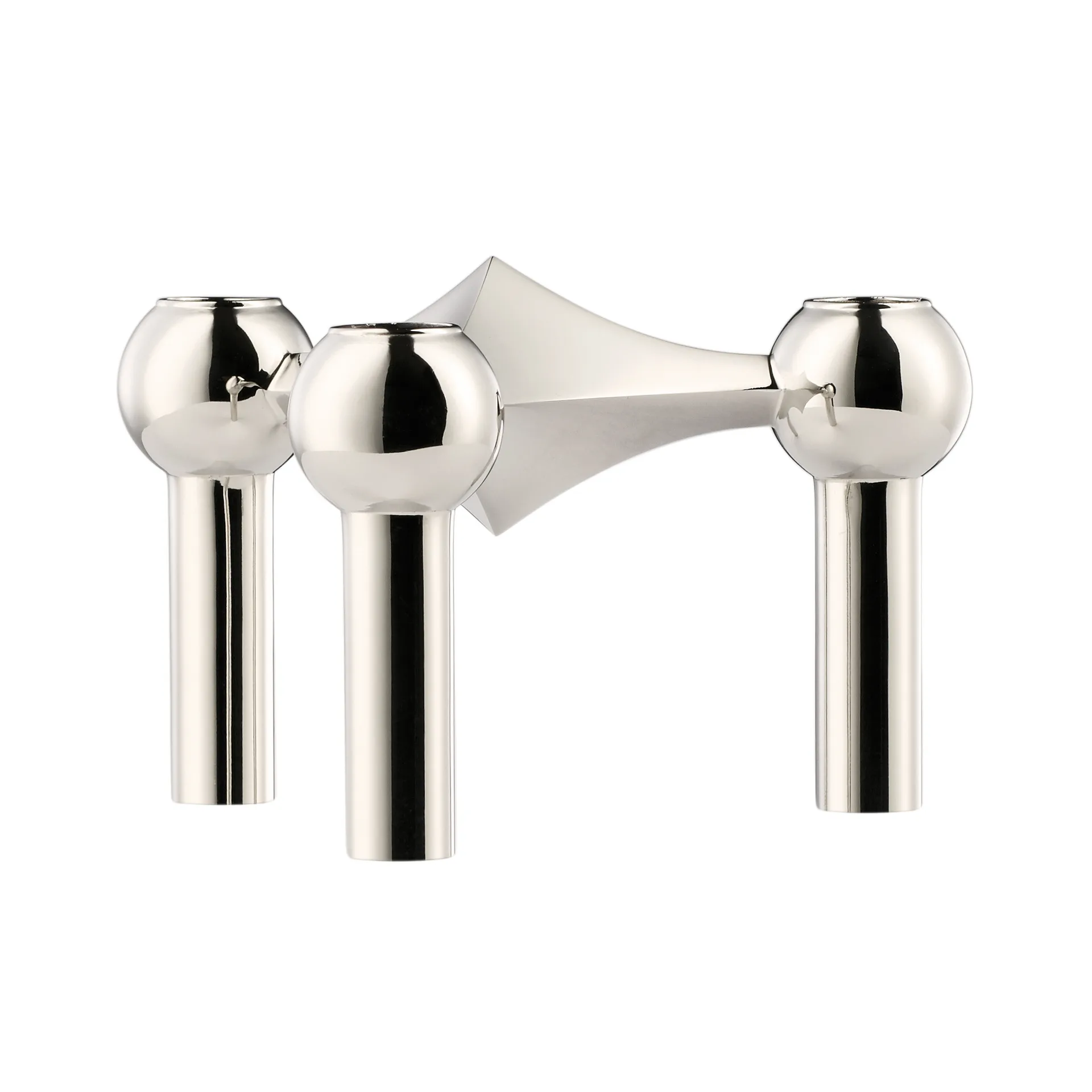 Nagel kynttilänjalka, kromi STOFF