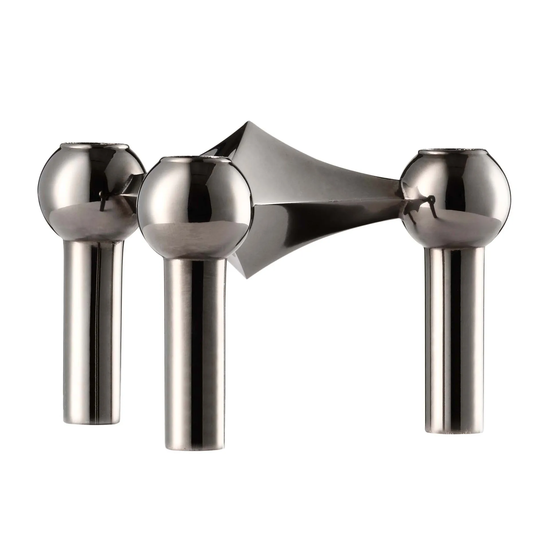 Nagel kynttilänjalka, Musta kromi STOFF