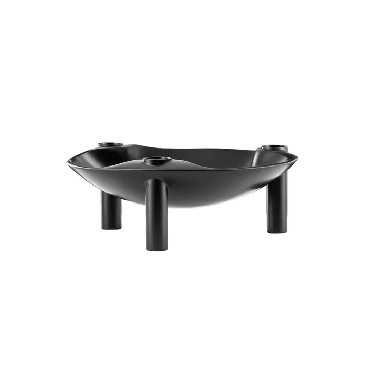 Nagel kulho - Musta, Ø13,8x5,6 cm - STOFF Nagel