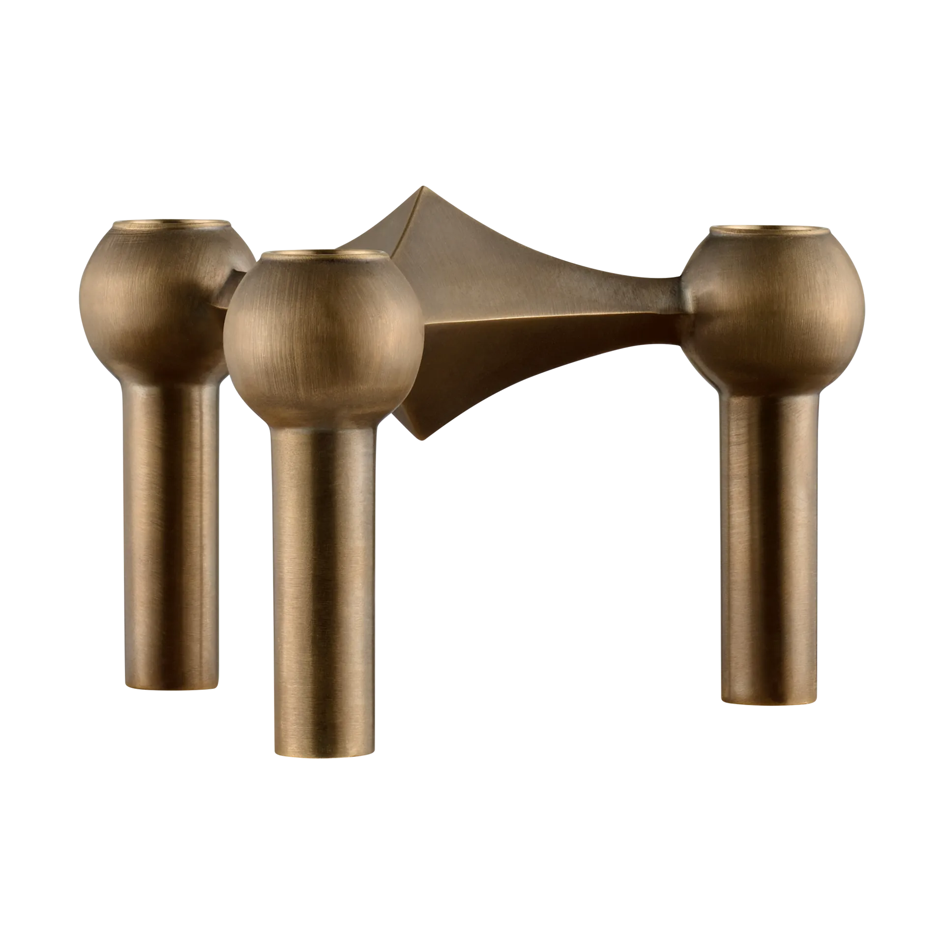 Nagel kynttilänjalka, Bronzed brass STOFF Nagel
