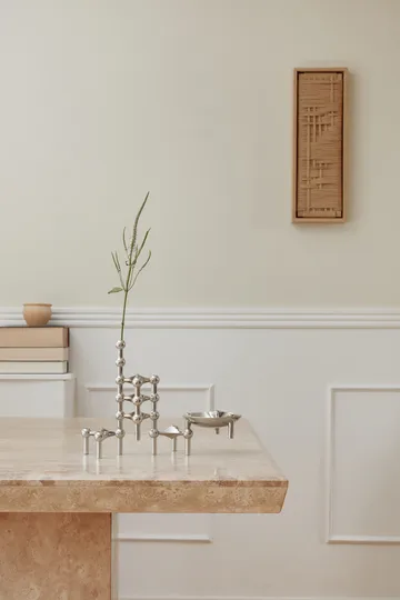 Nagel kynttilänjalka - kromi - STOFF Nagel