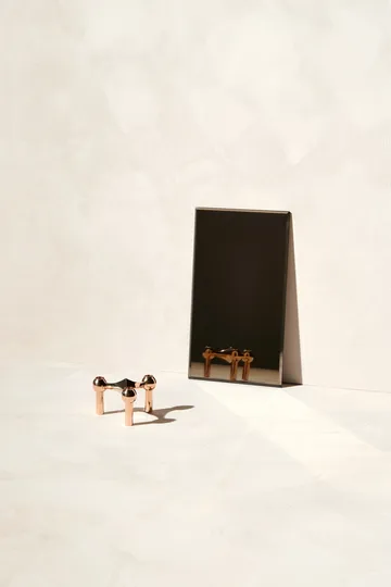 Nagel kynttilänjalka - Ruusukulta - STOFF Nagel