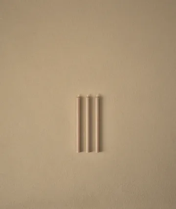 Nagel parafiinikynttilä 12 kpl - Beige - STOFF Nagel