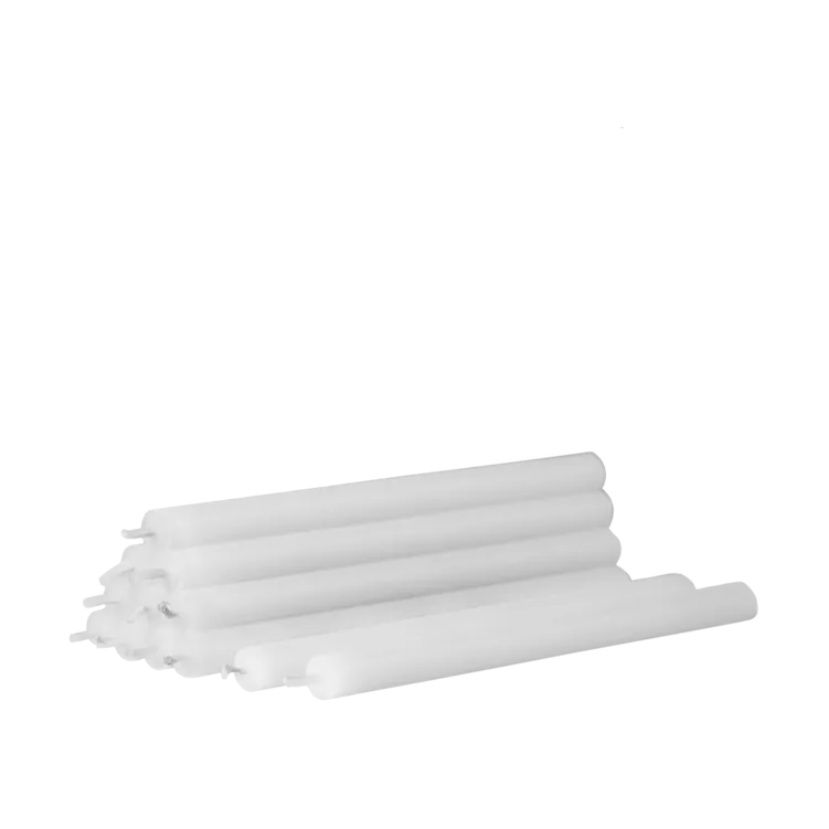 Nagel parafiinikynttilä 12 kpl, valkoinen STOFF Nagel