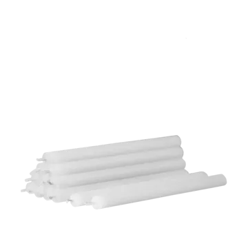 Nagel parafiinikynttilä 12 kpl - valkoinen - STOFF Nagel