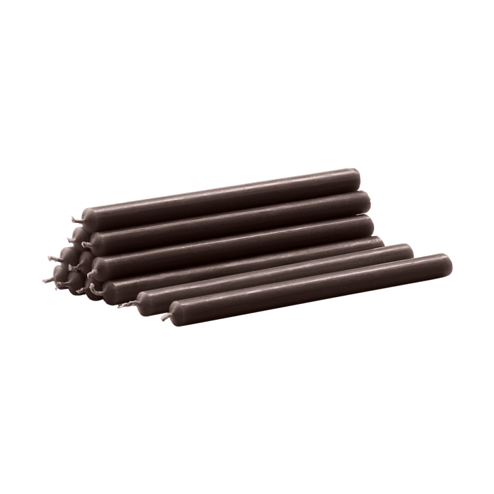 Nagel parafiinikynttilä 12 kpl - Hazelnut in Finnish is pähkinä. - STOFF