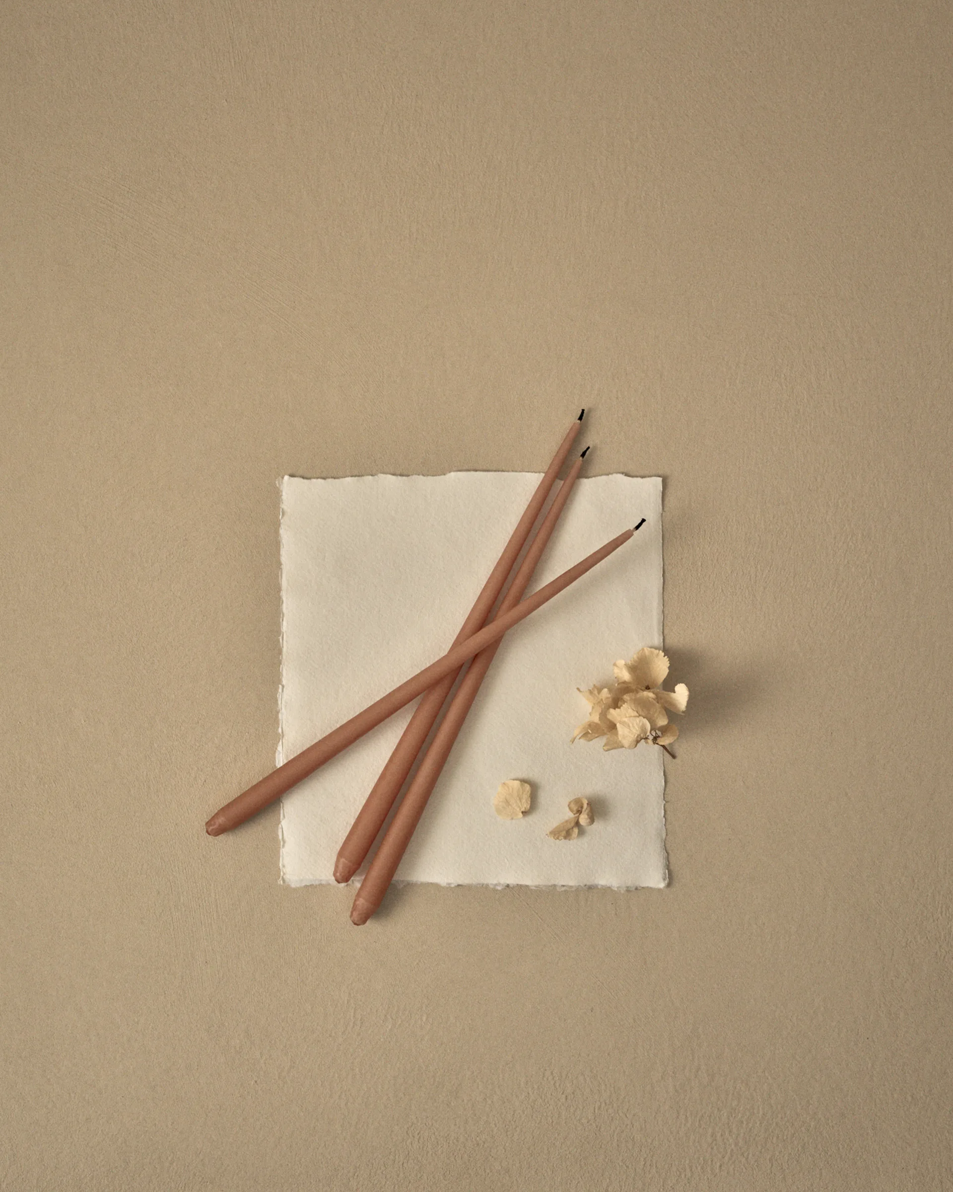 STOFF Nagel kynttilä merkiltä ester & erik 6-pakkaus, Dusty rose STOFF Nagel