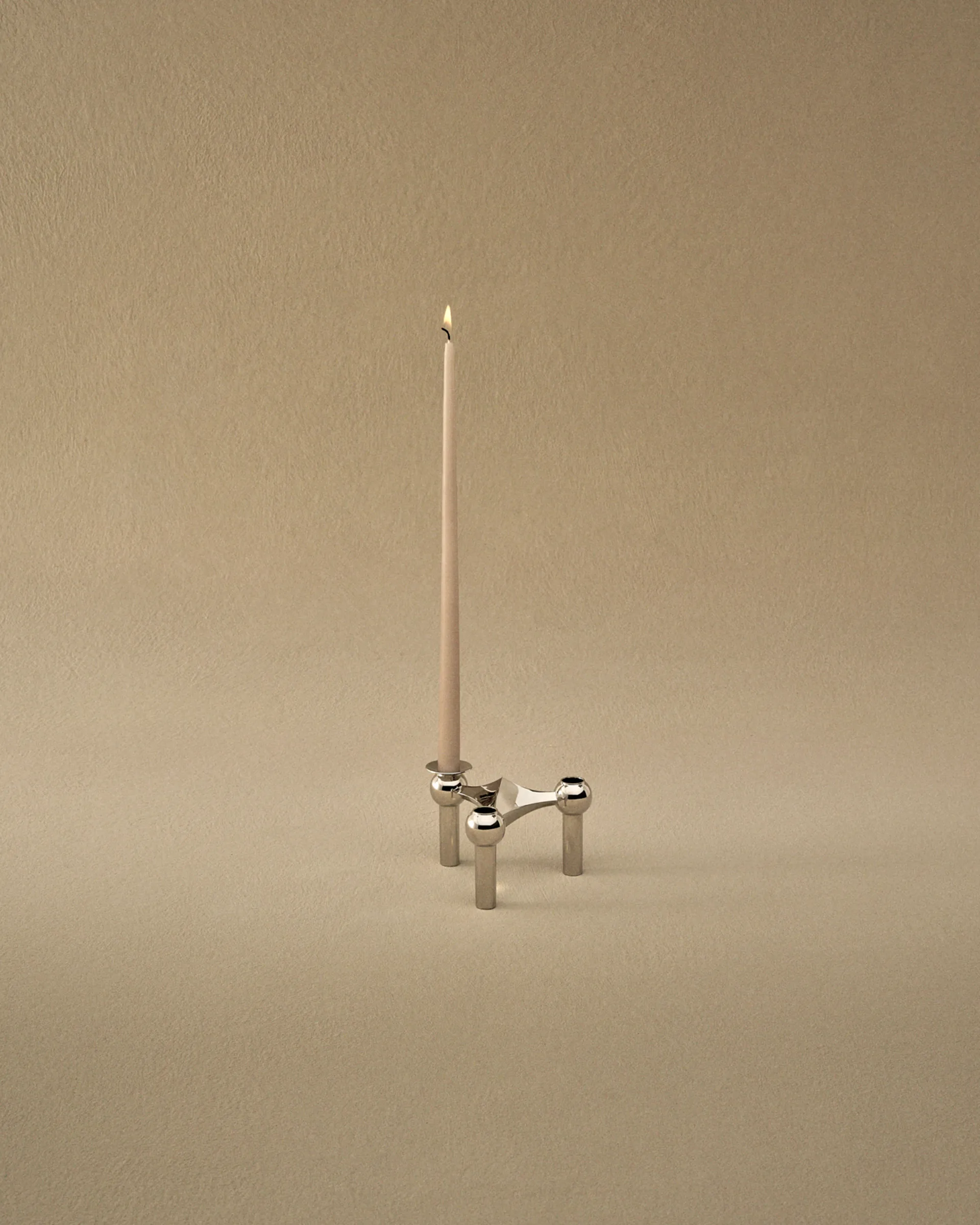 STOFF Nagel kynttilä merkiltä ester & erik 6-pakkaus, Latte STOFF Nagel