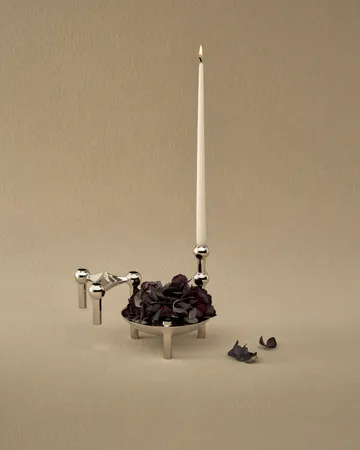 STOFF Nagel kynttilä merkiltä ester & erik 6-pakkaus - Off-white - STOFF Nagel