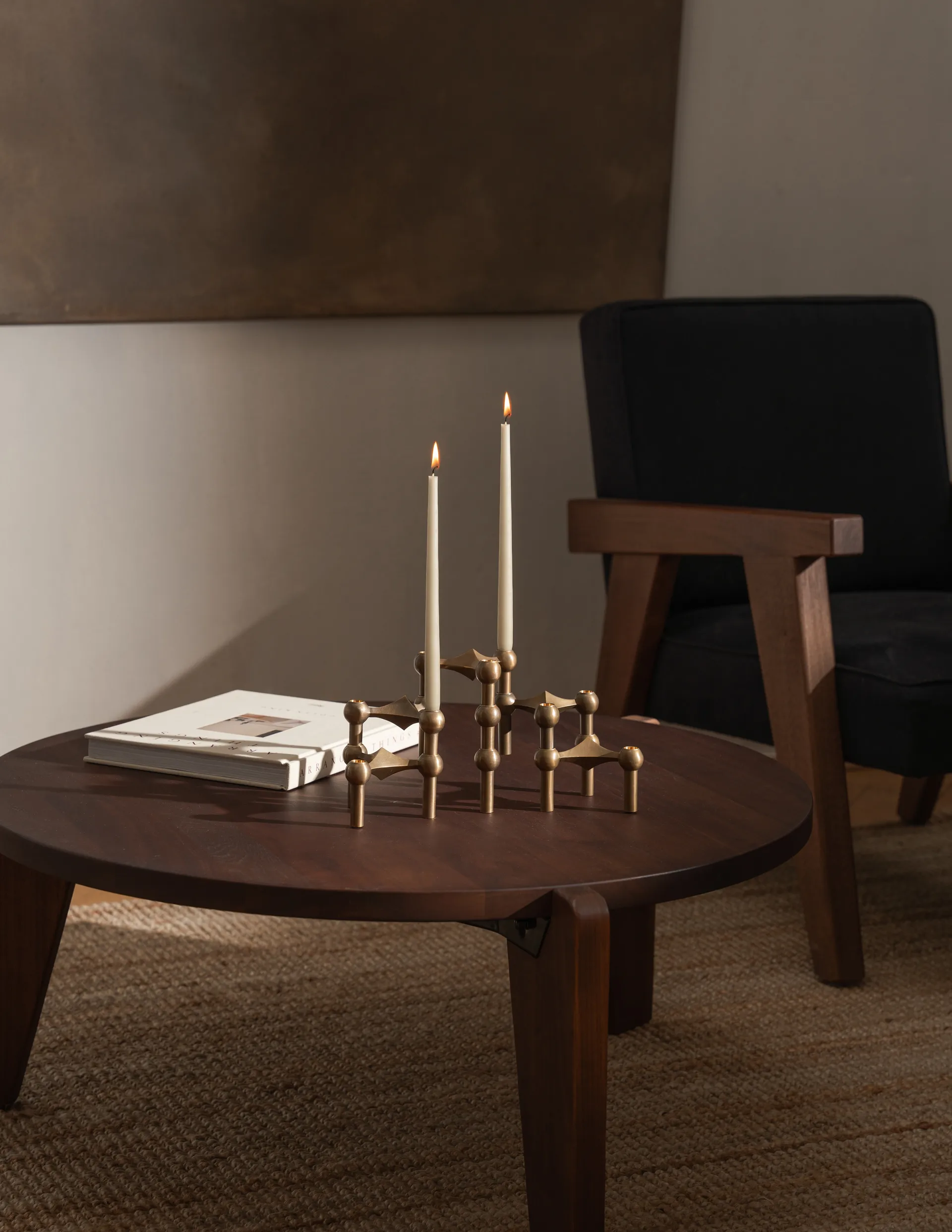 STOFF Nagel kynttilä merkiltä ester & erik 6-pakkaus, Off-white STOFF Nagel