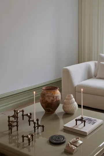 STOFF Nagel kynttilä merkiltä ester & erik 6-pakkaus - Off-white - STOFF Nagel