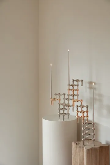 STOFF Nagel kynttilä merkiltä ester & erik 6-pakkaus - Sand - STOFF Nagel