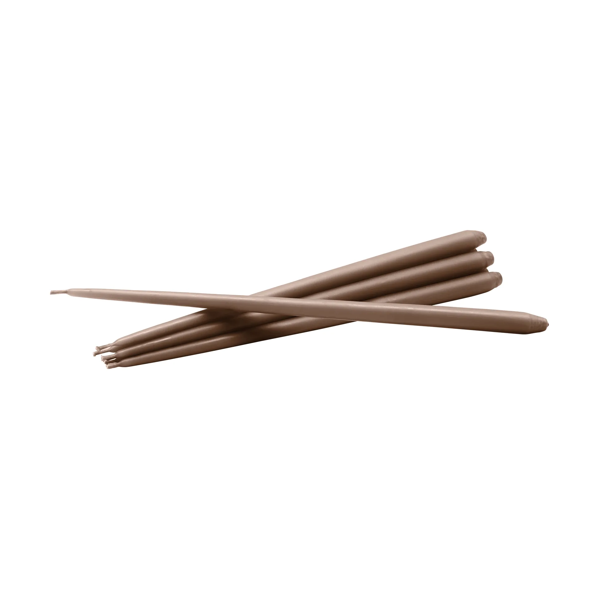 STOFF Nagel kynttilä merkiltä ester & erik 6-pakkaus, Soft brown STOFF Nagel