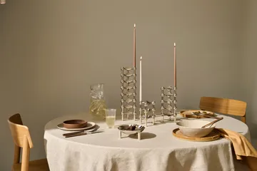 STOFF Nagel kynttilä merkiltä ester & erik 6-pakkaus - Soft brown - STOFF Nagel