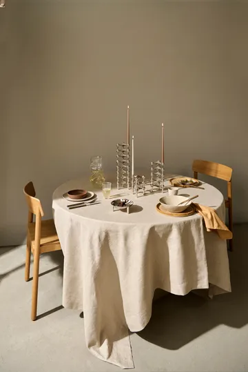STOFF Nagel kynttilä merkiltä ester & erik 6-pakkaus - Soft brown - STOFF Nagel