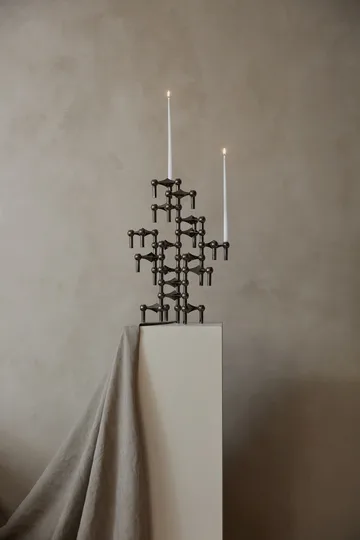 STOFF Nagel kynttilä merkiltä ester & erik 6-pakkaus - White - STOFF Nagel