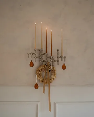 STOFF Nagel kynttilänjalka seinälle - Chrome - STOFF Nagel