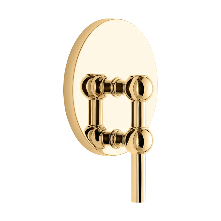 STOFF Nagel kynttilänjalka seinälle - Messinki - STOFF Nagel