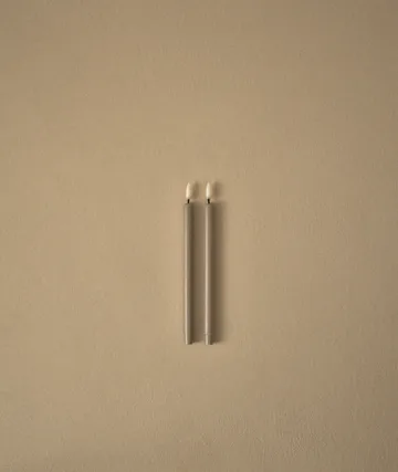 STOFF Nagel LED-kynttilä by Uyuni Lighting, 2-pakkaus - Sand - STOFF Nagel