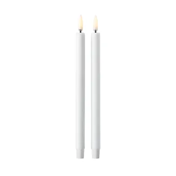 STOFF Nagel LED-kynttilä by Uyuni Lighting, 2-pakkaus - Valkoinen - STOFF Nagel