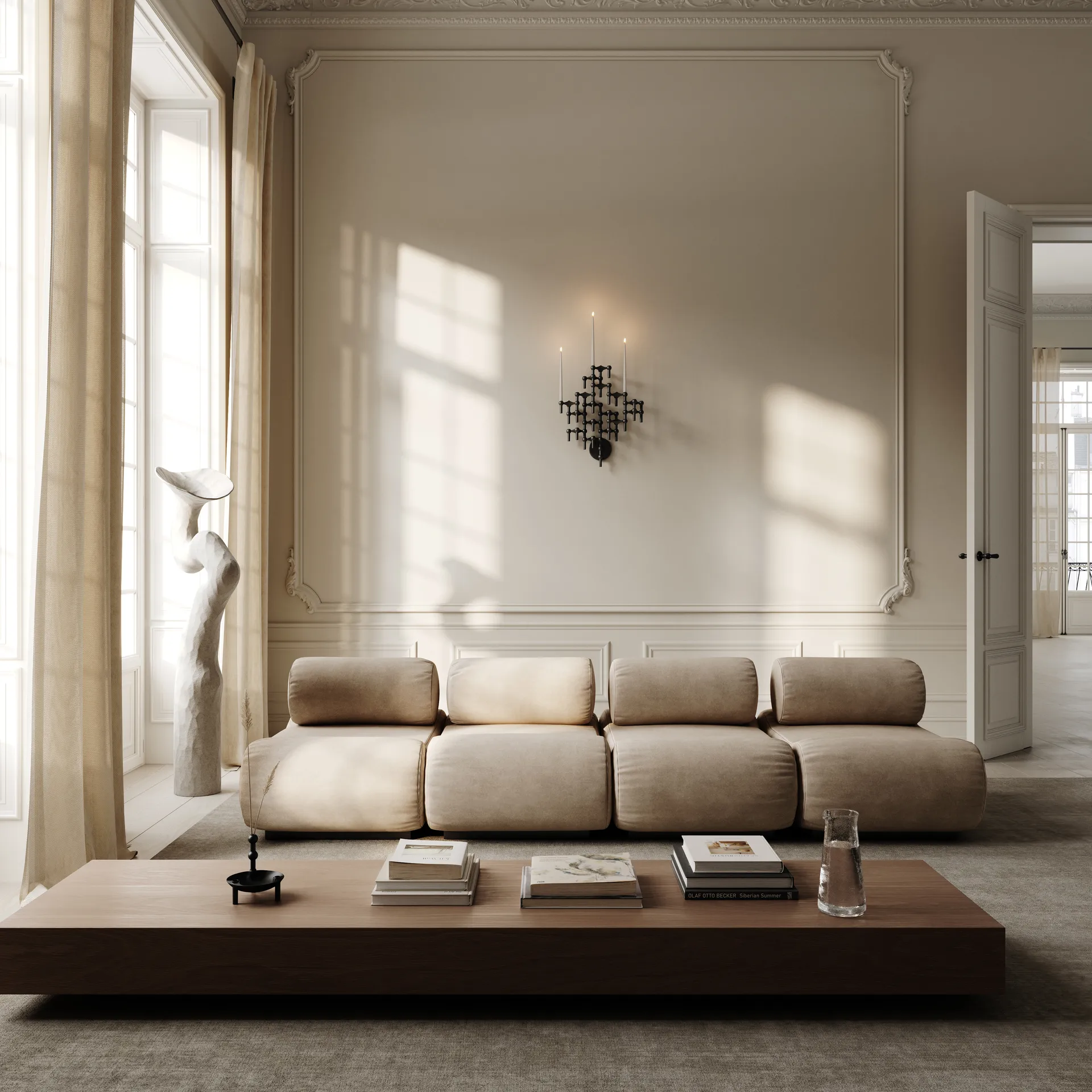 STOFF Nagel maljakko, Musta STOFF Nagel