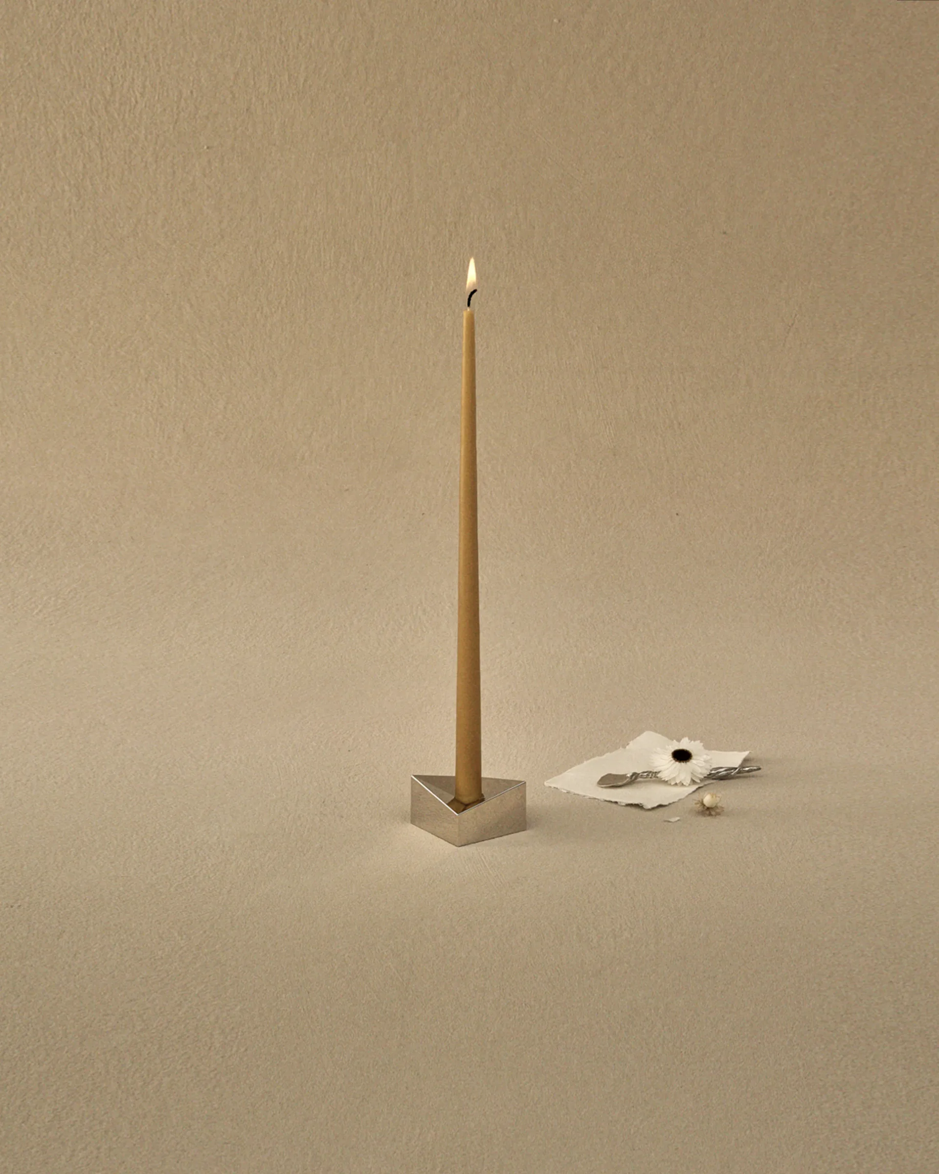 STOFF Nagel reflect -kynttilänjalka small 2,7 cm, Kromi STOFF Nagel