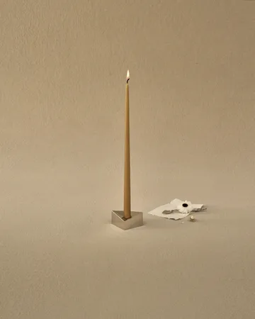 STOFF Nagel reflect -kynttilänjalka small 2,7 cm - Kromi - STOFF Nagel