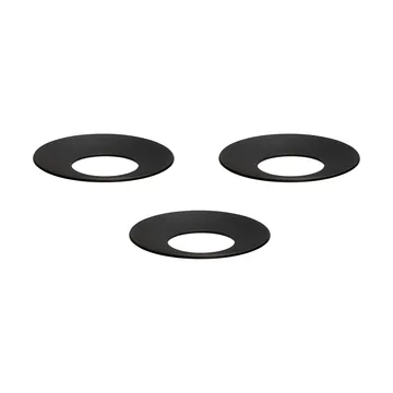 STOFF Naulavalaisin vaalea hihna 3-pack - Musta - STOFF Nagel
