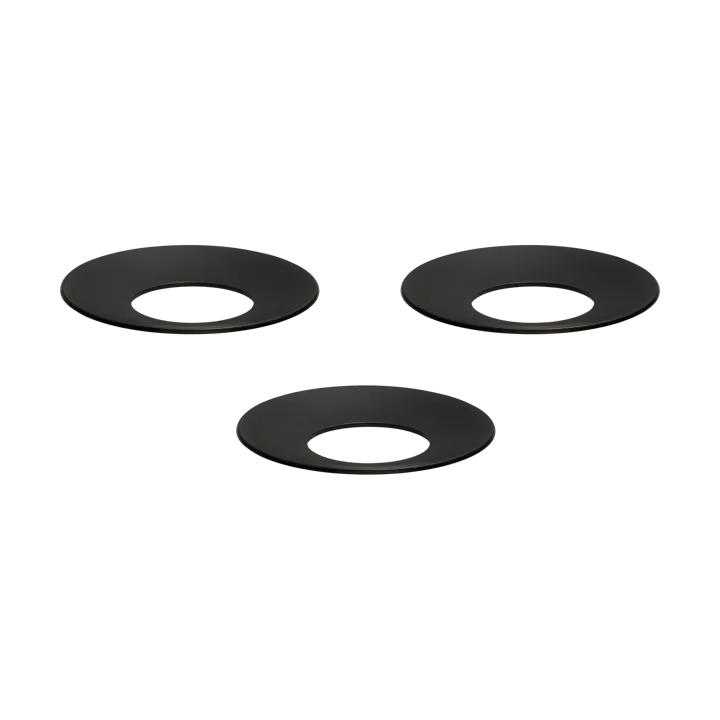 STOFF Naulavalaisin vaalea hihna 3-pack - Musta - STOFF Nagel