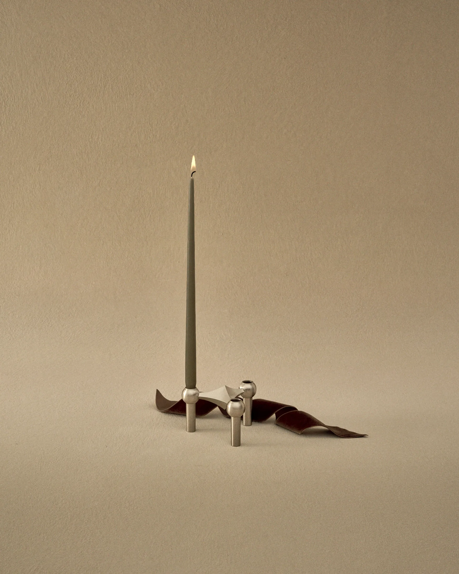 STOFF kynttilä merkiltä ester & erik 6-pakkaus, Dusty green STOFF