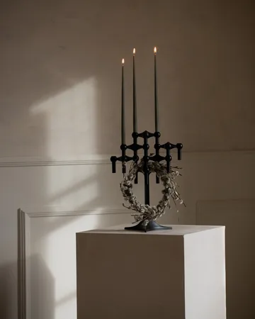 STOFF kynttilä merkiltä ester & erik 6-pakkaus - Dusty green - STOFF