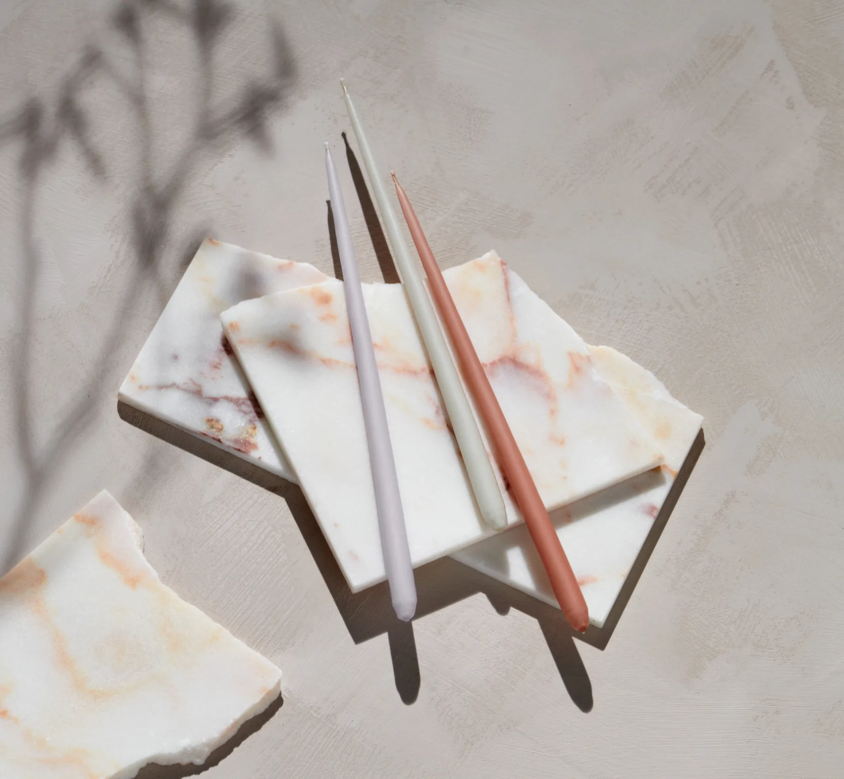 STOFF kynttilä merkiltä ester & erik 6-pakkaus, Light lavender STOFF