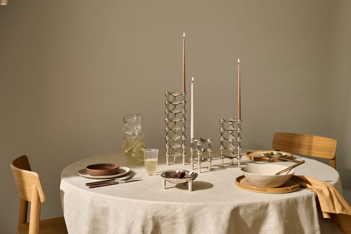 STOFF kynttilä merkiltä ester & erik 6-pakkaus, Soft brown STOFF