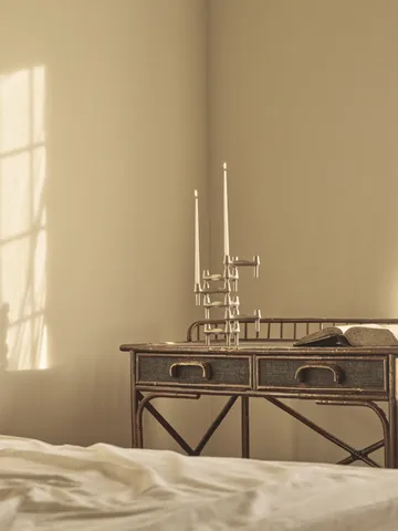 STOFF kynttilä merkiltä ester & erik 6-pakkaus - White - STOFF