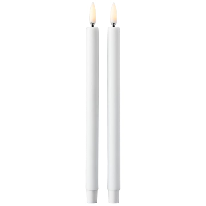 STOFF LED-kynttilä by Uyuni Lighting, 2-pakkaus - Valkoinen - STOFF