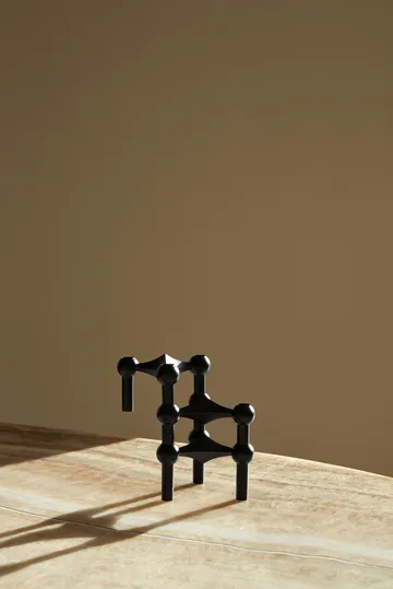 STOFF Nagel kynttilänjalka 3-pakkaus - musta - STOFF